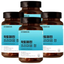 에버하스 락토페린 프리미엄 정, 60정, 4통, 60정