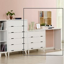 샤르망 800 화장대 풀세트, 화이트