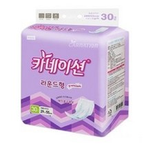 카네이션 프리미엄 라운드형 패드 1상자 240매 성인용 속기저귀, 240개
