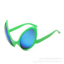 외계인안경 웃긴안경 파티 재미 있은 의상 레인보우 렌즈 et 선글라스 할로윈 파티 소품 성인과 어린이를위한 액세서리 호의, 은
