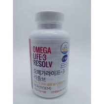 유니시티 오메가 라이프 3 리졸브 최신제품 120캡슐, 2개, 120정