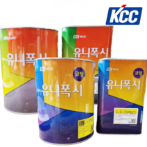 KCC 유니폭시 에폭시 상도 하도 (투명/회색/녹색) 4kg, 에폭시 하도 프라이머 3.5L