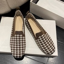 여성 발레 플랫 니트 드레스 슈즈 캐주얼 슬립 워킹 경량 컴포트 로퍼 클래식 메쉬 모카신 2023