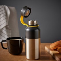 이케아 HETLEVRAD 헤틀레브라드 손잡이 보온병 0.5L 스테인리스, 305.210.51