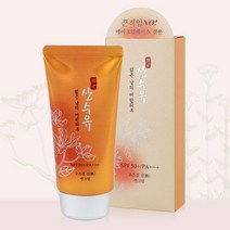 썬크림 끈적임없는 메이크업베이스 겸용 자외선 썬크림 70g mg151ea, 본상품선택