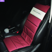 알칸타라 블럭나인 코티드 자동차시트 차량용시트, 1개, 아쿠아민트+목쿠션