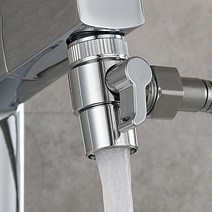 코브라호스 수도꼭지연장 자유회전 각도 조절 수전, 옵션02 수도꼭지 변환어댑터