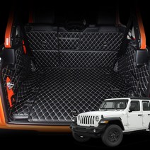 지프 랭글러 트렁크 풀 매트 지프랭글러 루비콘 사하라 카본, 19-20년식_스피커 무타입 7P