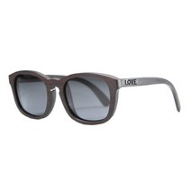 EBONY DARK BROWN 나무테 우드 선글라스