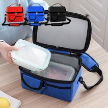 쿨러백/보온보냉백/보냉백/쿨링백/아이스백/도시락가방/아이스쿨러백 8L /아이스쿨백/아이스박스/캠핑용품, 블루