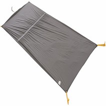 2 person Gray Big Agnes Footprint for Tiger Wall Platinum Tents, 1