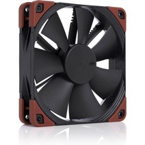 Noctua NF-F12 iPPC 3000 PWM 강력한 냉각 팬 4핀 3000 RPM(120mm 검은색) 데스크탑용, ‎NF-F12 iPPC 3000 PWM