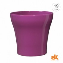 [S.K Since 1893]루카 아젤리아 팟 독일 명품 세라믹 인테리어, 19cm/샤이니 바닐라