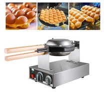 홍콩 에그와플 메이커 전기 계란 와플 QQ Eggettes 거품 머핀 기계 퍼프 케이크 오븐, 220V+AU+1