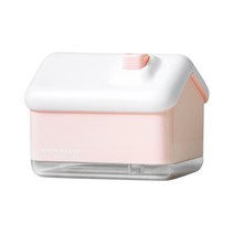 Li And Cui 미니 새 눈집 소형 공기 가습기 USB 대분무 침실 오피스텔 아이디어 크리스마스 선물, 粉色USB