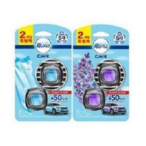 페브리즈 차량용 방향제 맑은 하늘 바람 2.2ml x 2p + 라벤더의 포근함 2.2ml x 2p, 2세트, 01. 라벤더의 포근함과 맑은 하늘바람