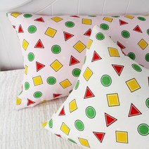 자체제작 인견 파자마 패턴 쿠션 베개커버 50x30cm