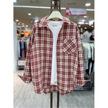 [W몰 체이스컬트] AFRG5457C0P여성 조직변형 체크셔츠