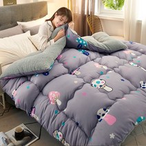 따뜻한 두꺼운 가을 겨울 소프트 사계절 간절기 극세사 이불 XT20201008416Z 업그레이드 가속 난방 이불 - 공룡 곡