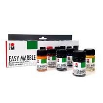 마라부 이지마블 스타터세트 마블링 물감 (15ml 6색)