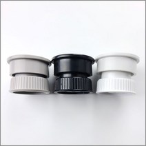 가구다리 높이조절 문갑 책상 받침대 길이조절 협탁 화장대, 블랙1개