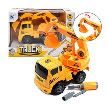 씨티빌더 포크레인 조립 중장비 후릭션 자동차 장난감