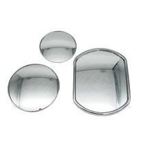 차량용 보조 거울 SUV 트럭 버스 자동차 미러 용품, 원형미러334인찌95mm1개, 원형미러334인찌95mm1개