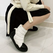 여성 통굽 패딩부츠 겨울부츠 털부츠 퍼부츠 기모부츠 3cm