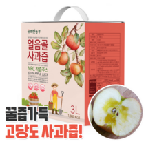 밀양얼음골사과즙 3L*3, 3L, 2개