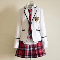 성가대복 성가대가운 찬양 학생 긴팔 코러스 교복 중학생 일본과 한국 JK 유니폼 세트 학생school uniform clothingschool uniformschool studen, 1+150cm