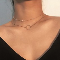 클로버 물고기 왕관 ost 패션 목걸이 크리스탈 지르콘 하트 스타 참 레이어드 펜던트 세트 여성용 매력적인 스퀘어 라인석 여성 빈티지 주얼리