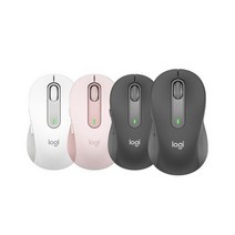 로지텍 시그니처 무선마우스, 블랙, M650 L