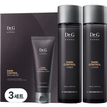 닥터지 옴므 다크 컨트롤 토너 150ml + 로션 150ml + 클렌징폼 70ml 세트, 12세트