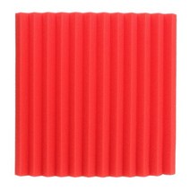인테리어스튜디오 어쿠스틱 폼 ESD 정전기 방지 삽입 방음 Soundabsorbing 소음 스폰지 200x200mm 150x150m, 01 red 300x300x25mm
