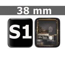 애플워치액정교체 자가수리 Apple watch 시리즈 용 기존 LCD 1 2 3 4 5 6 터치 스크린 Oled 디스플레이 디지타이저 iwatch 어셈블리 38mm 42mm 44m, Series 1 38mm