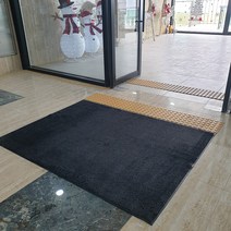 진짜물흡수매트 현관 업소용 사무실 출입구 도어 입구 바닥 발판 발매트 카페트, 135cm×180cm