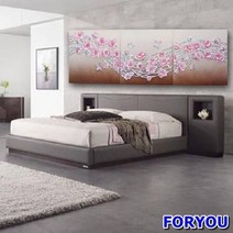 ForU391 물결꽃부조액자 장식품 인테리어소품 벽걸이 앤틱 엔틱