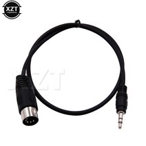 3.5mm 스테레오 잭 오디오 케이블 Aux 미디 Din 5 핀 여성 플러그 마이크 마이크에 0.5/1.5/3m, 3m