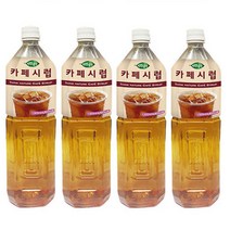 자연생각 희창 카페시럽, 1.5L, 4개