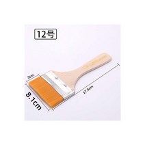 셀프페인트 롤러 브러시 대면적 유화 얼룩 가정용 칩 바니시 접착제 및 석고 청소 도구, 12