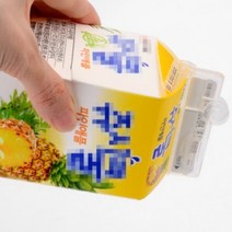2P 우유 신선 보관 팩 밀봉 집게 클립 쿨피스 캡 마개 집개 냉장고 냄새 차단
