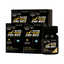 익스트림 뇌&혈행건강 브레인 메모리 800mg X 30정, 4박스