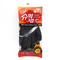 3M 슈퍼그립 핫 혹한기용 장갑 겨울장갑 방한장갑 작업장갑, 1개, S