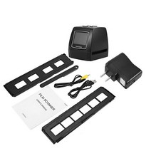 필름스케너 전문 5mp 35mm 네거티브 필름 슬라이드 뷰어 스캐너 usb 2.0 디지털 컬러 사진 복사기 tft lcd 화면 사무실 홈 121, ec718 미국 플러그