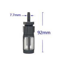 관개 벤츄리 튜브 1/2 "3/4" 1 수나사 농업 비료 주입기 자동 수정 탭 개, 09 filter x B