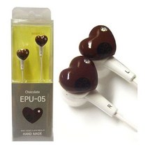 allution_올루션몰_미니어처 수제 이어폰 EPU-05 (밀크초코) 이어폰 미니어처이어폰 예쁜이어폰 패션이어폰 핸드메이드이어폰_올루션몰_allution, 옵션없는_단일상품, 옵션없는_단일상품