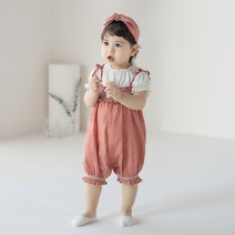 [해피프린스]신시아 아기 오버롤