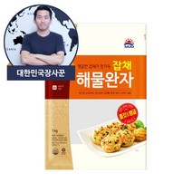 대한민국장사꾼 사조오양 잡채 해물완자 1kg, 1개