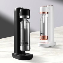 탄산수 제조기 가정용 소다수 거품기, 화이트 골드  CO2 카트리지 수통 구성품