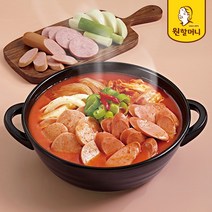 [원할머니] 쫄깃한 햄 듬뿍 부대찌개 500g x 4팩, 단품